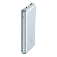 Belkin BoostCharge CCC-Certified 20k mAh Power Bank (Triple-Port) + USB-C  to USB-A Cable - Pearl Blue (BPB012btPB), 2xUSB-A, 1xUSB-C,2 Years Warranty - Image 5