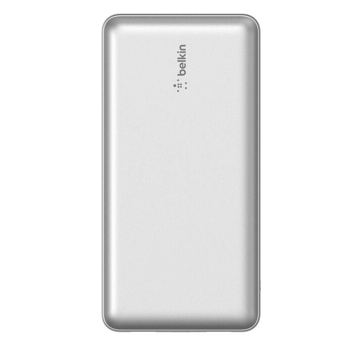 Belkin BoostCharge CCC-Certified 20k mAh Power Bank (Triple-Port) + USB-C  to USB-A Cable - Silver (BPB012btSL), 2x USB-A, 1x USB-C, 2 Years Warranty - Image 4