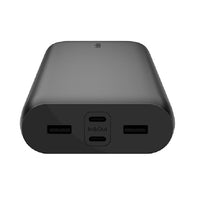 Belkin BoostCharge CCC-Certified 26k mAh Power Bank (4 Port ) + USB-C to USB-C Cable (45CM) - Black (BPB016BTBK), 2x USB-A, 2x USB-C, 2 Years Warranty - Image 2