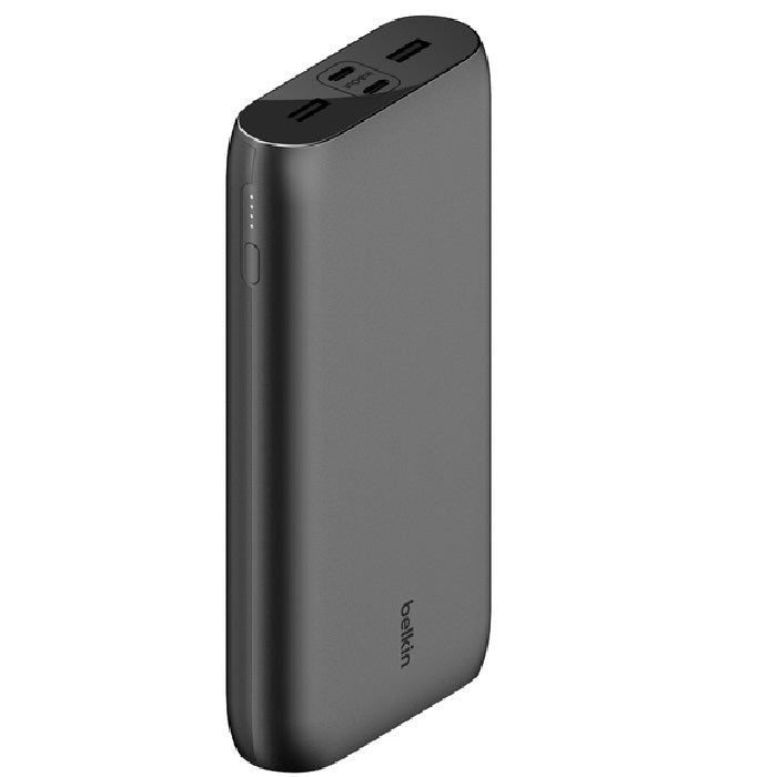 Belkin BoostCharge CCC-Certified 26k mAh Power Bank (4 Port )+USB-C to USB-C Cable (45cm) -Black(BPB016BTBK),2xUSB-A,2xUSB-C,$2500 CEW,2-Year Warranty - Image 5