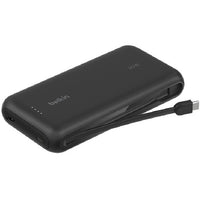 Belkin BoostCharge 20K mAh Power Bank With Integrated USB-C Cable - Black (BPB024FQBK), 30W, 2xUSB-C, 1x USB-A, CEW $2,500, Apple, 2 Years Warranty - Image 1