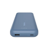 Belkin BoostCharge 20K mAh Power Bank With Integrated USB-C Cable - Blue (BPB024fqBL), 30W, 2xUSB-C, 1x USB-A, CEW $2,500, Apple, 2 Years Warranty - Image 3