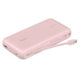 Belkin BoostCharge 20K mAh Power Bank With Integrated USB-C Cable - Pink (BPB024fqPK), 30W, 2xUSB-C, 1x USB-A, CEW $2,500, Apple, 2 Years Warranty - Image 1