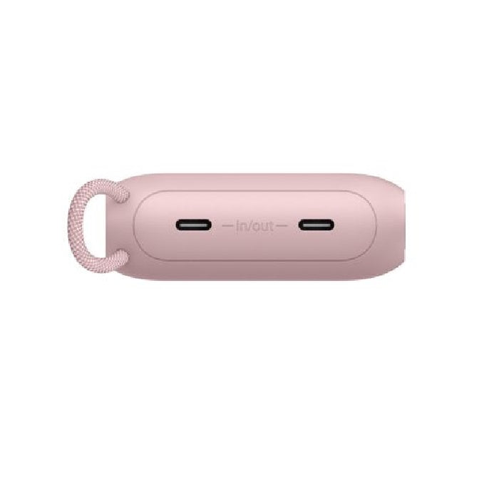 Belkin BoostCharge 10K mAh Power Bank with Display + USB-C to USB-C Cable 60W (15CM) - Pink (BPB027fqPK), 20W, 2x USB-C Ports, 2 Years Warranty - Image 2