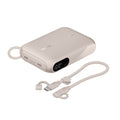 Belkin BoostCharge 10K mAh Power Bank with Display w/ Integrated USB-C Cable 60W(15cm)- Sand(BPB027fqSD),2xUSB-C(20W), $2500 CEW, 2 Years Warranty - Image 1
