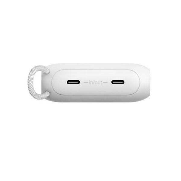 Belkin BoostCharge 10K mAH Power Bank with Display + USB-C to USB-C Cable 60W (15CM) - White (BPB027FQWH), 20W, 2x USB-C Ports, 2 Years Warranty