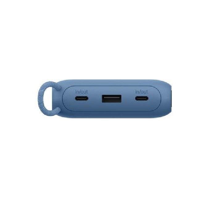 Belkin BoostCharge 20K mAh Power Bank with Display + USB-C to USB-C Cable 60W (15CM) - Blue (BPB028fqBL), 20W, 2x USB-C, 1x USB-A, 2 Years Warranty - Image 4