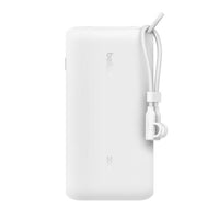 Belkin BoostCharge 20K mAH Power Bank with Display + USB-C to USB-C Cable 60W (15CM) - White (BPB028fqWH), 20W, 2x USB-C, 1x USB-A, 2 Years Warranty - Image 3