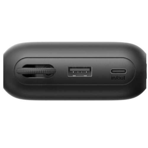 Belkin UltraCharge 20K mAh Power Bank & Display w/ Integrated USB-C Cable(20cm)-Black(BPB030fqBK),2xUSB-C(45W),1xUSB-A(18W),$2500 CEW,2 Years Warranty - Image 2
