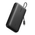 Belkin UltraCharge 20K mAh Power Bank & Display w/ Integrated USB-C Cable(20cm)-Black(BPB030fqBK),2xUSB-C(45W),1xUSB-A(18W),$2500 CEW,2 Years Warranty - Image 1
