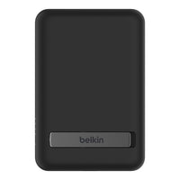 Belkin BoostCharge 5K mAh Magnetic Wireless Power Bank + USB-C Cable + Stand - Black (BPD004btBK), 7.5W, Compact & Light Design, 2 Years Warranty - Image 3