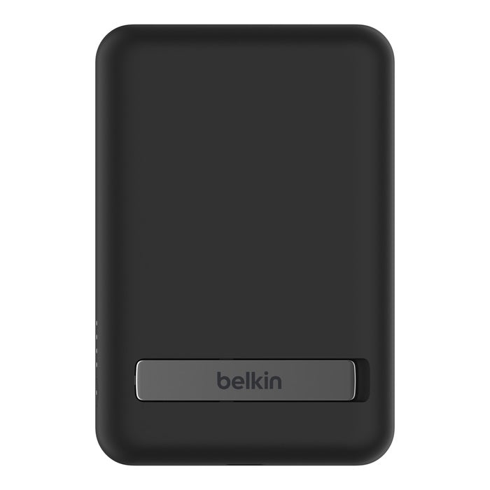 Belkin BoostCharge 5K mAh Magnetic Wireless Power Bank + USB-C Cable + Stand - Black (BPD004btBK), 7.5W, Compact & Light Design, 2 Years Warranty - Image 3