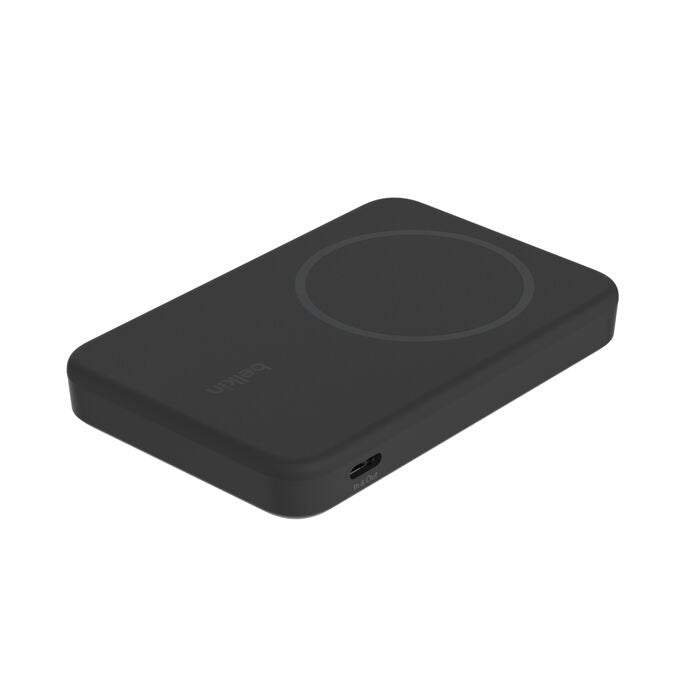 Belkin BoostCharge Pro 5k mAh Magnetic Power Bank With Qi2 + USB-C Cable (1M) - Black (BPD006btBK),15W,1xUSB-C, Overcharge Protection,2 Years Warranty - Image 3
