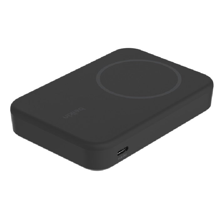 Belkin BoostCharge Pro 10k mAh Magnetic Power Bank With Qi2 + USB-C Cable (1M) - Black (BPD008BTBK),15W,2xUSB-C,Overcharge Protection,2 Years Warranty - Image 3