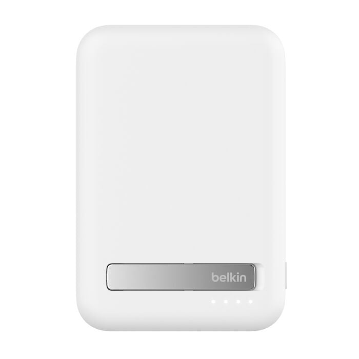 Belkin BoostCharge Pro 10k mAh Magnetic Power Bank With Qi2 + USB-C Cable (1M) - White(BPD008btWH), 15W,2xUSB-C,Overcharge Protection,2 Years Warranty - Image 3