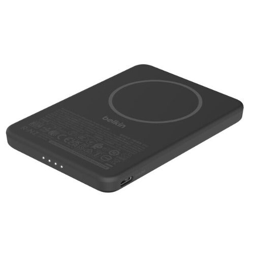 Belkin BoostCharge Slim Magnetic 5K Power Bank with USB-C Cable(0.6M- Black(BPD010fqBK),1x USB-C(15W),Qi2 (7.5W), $2,500 CEW, 2 Years Warranty - Image 3