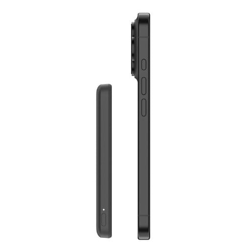Belkin BoostCharge Slim Magnetic 5K Power Bank with USB-C Cable(0.6M- Black(BPD010fqBK),1x USB-C(15W),Qi2 (7.5W), $2,500 CEW, 2 Years Warranty - Image 4