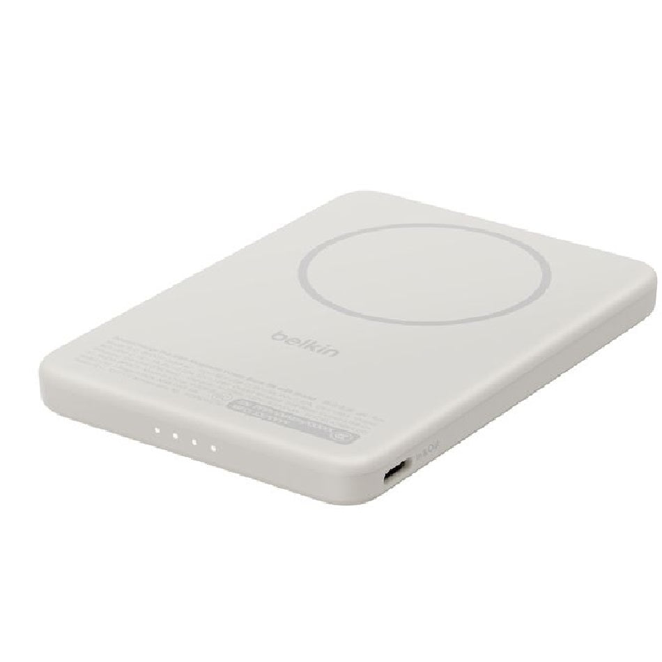 Belkin BoostCharge Slim Magnetic 5K Power Bank w/ Qi2(15W)+USB-C Cable(60cm)+Integrated Kickstand-Sand(BPD011fqSA),1xUSB-C,$2500 CEW,2 Years Warranty - Image 3