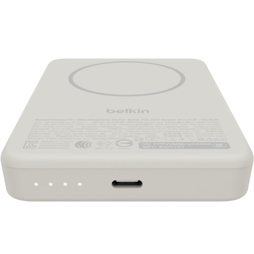 Belkin BoostCharge Slim Magnetic 10K Power Bank w/ Qi2(15W)+USB-C Cable(.6M)+Integrated Kickstand -Sand(BPD016fqSA),2xUSB-C,$2500 CEW,2 Years Warranty - Image 4