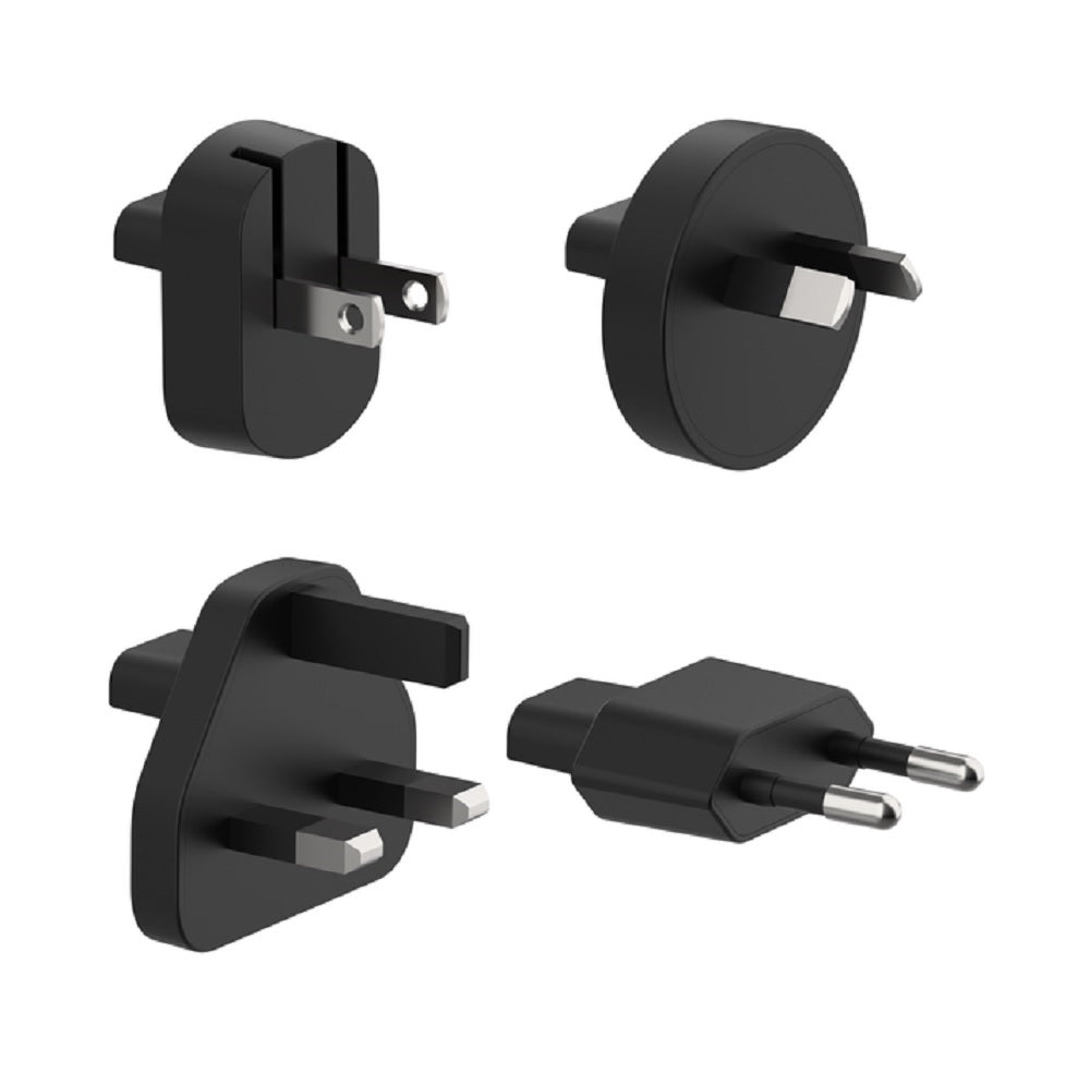 Belkin BoostCharge Hybrid PD 3.0 25W Dual Wall Charger + 5K mAh Power Bank + Travel Adapter Kit +USB-C Cable- Black(BPZ003bt1MBK-B6), 2 Years Warranty - Image 3