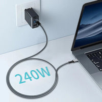 USP BoostUp Thunderbolt 4 USB-C to USB-C Cable (1.8M) Black -USB4 - 40Gbps,240W,8K (60Hz)/4K (144Hz), Fast Charge, Tablet, Phone, 5 Years Warranty - Image 3