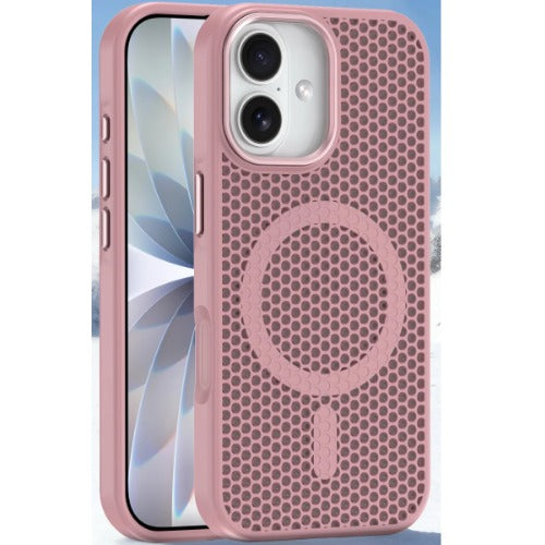 USP Apple iPhone 17 (6.3") Armor 3D Mesh Case with MagSafe Pink - Fragiile Surface, TPU Bumper, Drop Resistance, Scratch Protection,  5 Years Warranty - Image 1