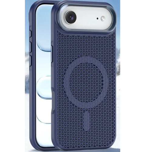 USP Apple iPhone Air (6.5") Armor 3D Mesh Case with MagSafe Dark Blue - Fragiile Surface, TPU Bumper, Drop Resistance, 5 Years Warranty - Image 5