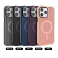 USP Apple iPhone Air (6.5") Armor 3D Mesh Case with MagSafe Dark Blue - Fragiile Surface, TPU Bumper, Drop Resistance, 5 Years Warranty - Image 1