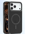 USP Apple iPhone 18 Pro Max /17 Pro Max (6.9") Armor 3D Mesh Case with MagSafe Black- Fragiile Surface, TPU Bumper, Drop Resistance, 5 Years Warranty - Image 1