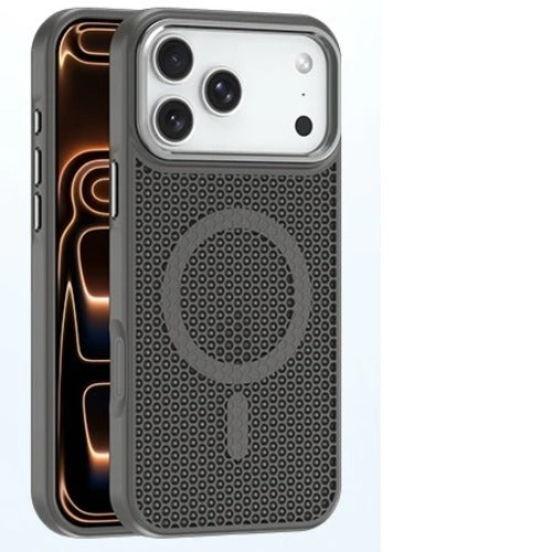 USP Apple iPhone 17 Pro Max (6.9") Armor 3D Mesh Case with MagSafe Grey- Fragiile Surface, TPU Bumper, Drop Resistance, 5 Years Warranty - Image 1