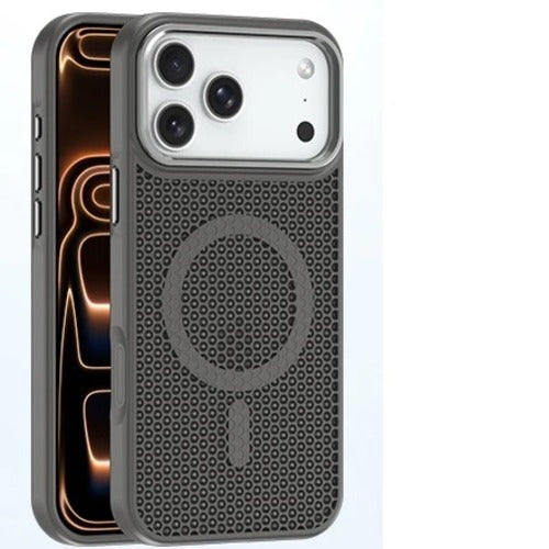USP Apple iPhone 17 Pro (6.3") Armor 3D Mesh Case with MagSafe Grey- Fragiile Surface, TPU Bumper, Drop Resistance, 5 Years Warranty - Image 5