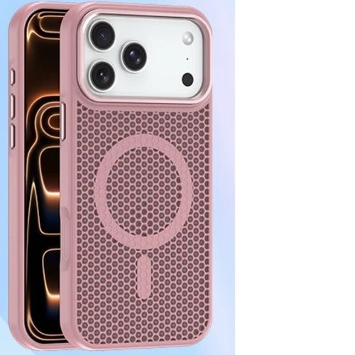 USP Apple iPhone 17 Pro (6.3") Armor 3D Mesh Case with MagSafe Pink - Fragiile Surface, TPU Bumper, Drop Resistance, 5 Years Warranty - Image 5