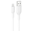 Belkin BoostCharge Lightning to USB-A Cable (2M) - White (CAA019FQ2MWH), 2.4A/15W, 480Mbps, 300K+ Bends, Apple iPhone, MFI-Certified, 2 Years Warranty - Image 1
