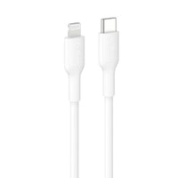Belkin BoostCharge Lightning to USB-C Cable (1M) - White (CAA021FQ1MWH), 3A/15W, 480Mbps, 300K+ Bends, Apple iPhone, MFI-Certified, 2 Years Warranty - Image 1