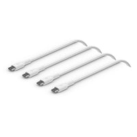 Belkin BoostCharge Braided USB-C to USB-C Cable (1M) (Pack of 2) - White (CAB004bt1MWH2PK), 3A/60W, 480Mbps, 30K+ Bends, Apple, 2 Years Warranty - Image 1