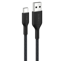 Belkin BoostCharge Pro Braided USB-C to USB-A Cable (2M) - Black (CAB022fq2MBK), 3A/15W, 480Mbps, 350K+ Bends, Apple,USB-IF Certified,2 Years Warranty - Image 5