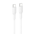 Belkin BoostCharge USB-C to USB-C Cable (1M) - White (CAB023fq1MWH), 3A/60W, 480Mbps, 300K+ Bends, Apple, Samsung, USB-IF Certified, 2 Years Warranty - Image 1