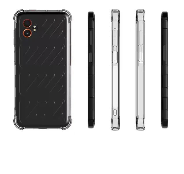 USP Samsung Galaxy  Xcover7 Pro (6.6") Jelly Clear Case - Shockproof, DropProof, Tough Gel, Flexibilty, Extra Grip, 5 Years Warranty - Image 2