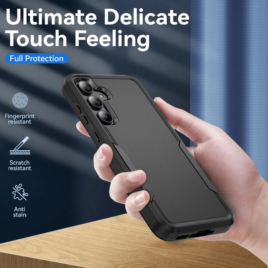 Phonix Rugged Samsung Galaxy A17 5G / Galaxy A26 5G (6.7") Armor Light Case Black - No-Slip, Sleek, Drop-Protection, Strong & Durable,3 Years Warranty - Image 3