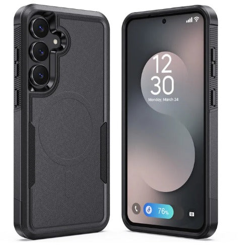 USP Rugged Samsung Galaxy S26 5G (6.3") Armor Light Case With Magsafe - Built-in magnets, Drop Protection, Raised Edges, 5 Years Warranty