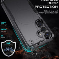 USP Rugged Samsung Galaxy S26 5G (6.3") Armor Light Case With Magsafe - Built-in magnets, Drop Protection, Raised Edges, 5 Years Warranty - Image 3