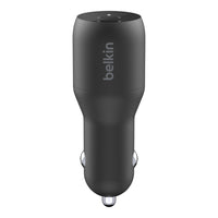 Belkin BoostCharge 36W Dual USB-C Car Charger - Black (CCB002btBK), 2xUSB-C (18W), Safe & Optimized, Apple iPhone, CEW $2,500, 2 Years Warranty - Image 3
