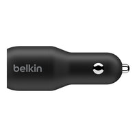 Belkin BoostCharge 36W Dual USB-C Car Charger - Black (CCB002btBK), 2xUSB-C (18W), Safe & Optimized, Apple iPhone, CEW $2,500, 2 Years Warranty - Image 4