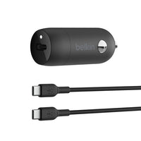 Belkin BoostCharge 30W USB-C Car Charger + USB-C to USB-C Cable - Black(CCA004bt1MBK-B6) , USB-IF Certified, Apple iPhone, CEW $2,500,2 Years Warranty - Image 5