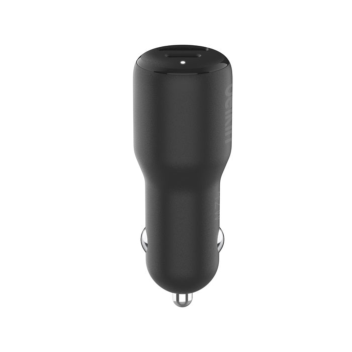Belkin BoostCharge 42W Dual Port Car Charger - Black (CCB005BTBK), 1xUSB-C (30W), 1xUSB-A (12W), PPS, Apple iPhone, CEW $2,500, 2 Years Warranty - Image 4