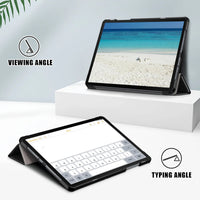 USP Samsung Galaxy Tab A11+ / Tab A9+ (11") Folio Case Black - Slim, PU Leather, Auto Sleep/Wake Function, Drop Protection, 5 Years Warranty - Image 3
