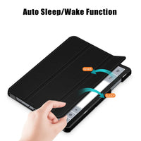USP Samsung Galaxy Tab A11+ / Tab A9+ (11") Folio Case Black - Slim, PU Leather, Auto Sleep/Wake Function, Drop Protection, 5 Years Warranty - Image 4