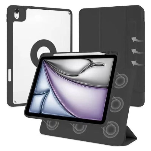 USP Apple iPad  (A16") (10th/11th) Magnetic Detachable Case Cover -  360° Rotating Multi-Angle ,Slim, Auto Sleep/Wake Function,5 Years Warranty - Image 2