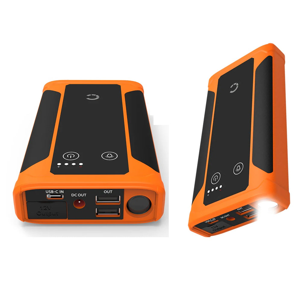 Cygnett ChargeUp Auto 10K mAh Jump-Starter & Power Pack-Orange(CY3577CHAUT),Vehicle Jump Starter Up to V10 Petrol 7L V8 Diesel 4.5L,2 Years Warran - Image 3