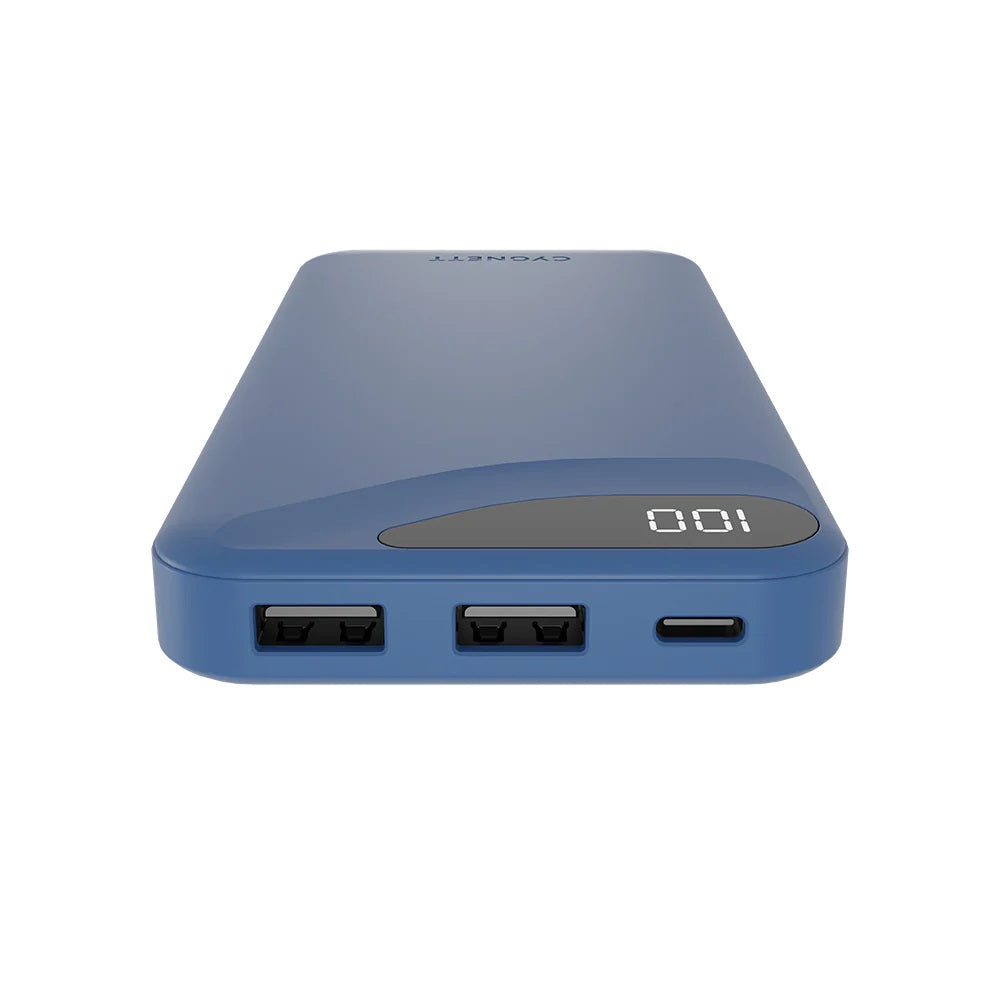 Cygnett ChargeUp Boost 3rd Gen 10K mAh Power Bank-Blue(CY4342PBCHE),1x USB-C(15W),2x USB-A(12W),15cm USB-C Cable, Charge 3 Devices, 2 Years Warran - Image 4